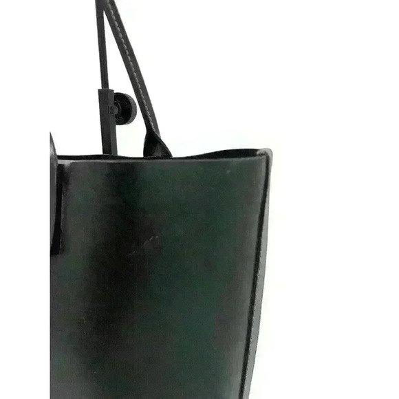 Kate Spade “Have Courage” Black Leather Tote Rare - Picture 9 of 10